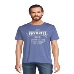 Vatertags-Lieblingskind für Herren, großes Herren-Grafik-T-Shirt, Größe S-3XL