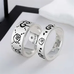 bijoux de créateur bracelet collier bague Skull imp étudiant bague Jiaai amour intrépide fermé amoureux hommes femmes pareillement