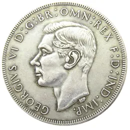 1937 1938 Australische 1 Krone versilberte Kopiemünze