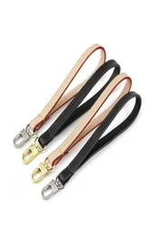 Real vachetta Leather 21CM Replacement Short Straps Bag Accessories Wristlet Wrist Bag Strap Handle For Clutches6493401