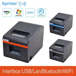 Stampanti Nuovo arrivato Stampante POS per ricevuta termica automatica da 80 mm con USB /Ethernet /USB+Porta Bluetooth