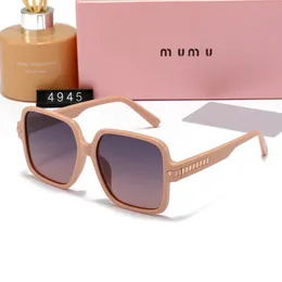 miu Damen Polarisierende Sonnenbrille, winddicht, UV-Schutz, Sonnenbrille, Modetrend, alles passt zu Sonnenbrillen 4945