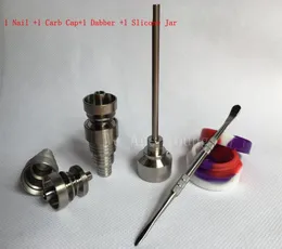 GR2 Titanium Nail Tool Set Glass Bong Tool Set Domeless 6 in 1 with Carb Cap7148827