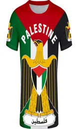 PALÄSTINAS T-Shirt DIY nach Maß Name Nummer Palästina T-Shirt Nationalflagge Tate Palästina College Print Logo Kleidung3747471