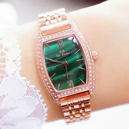 2022 BS Famous Brand Small Green Watch Elegant Dress Relalio Women's 2023 G230529