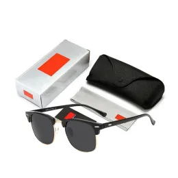 Ray Sunglasses 여성 클럽 마스터 태양 안경 남성 Hot Gafas Oculos Mens 개인 안경 3016g 금지 26269