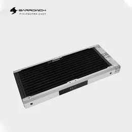 Cooling Barrow Chassis Radiator Water Cooling Heatsink LED Display Realtime temperature detection For Case 120 Fan