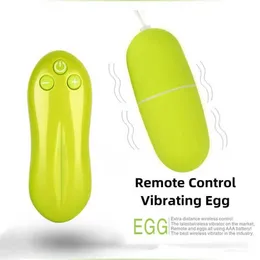 10M Remote Control Vibrating Egg Spot Clitoral Anus Stimulation Anal Sex Toys For Adults Waterproof Bullet Vibrator 70% Off Factory sales