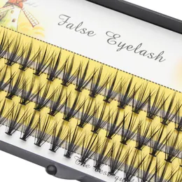 Falska ögonfransar 20D30D40D Mink Super Cluster Eyelash Extension Natural 3D Russian Volume Faux Individual Lashes Makeup Cilia Cilias 230530