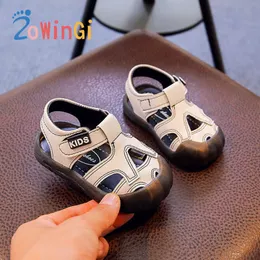 Sandálias tamanho 1525 para crianças criança menino sandália crianças sapatos casuais crianças esporte antiderrapante chaussure enfant fille 230530