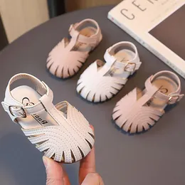 First Walkers Infant Baby Girls Shoes Toddler Flats Sandals Premium Soft Rubber Sole Anti-Slip Summer Walker