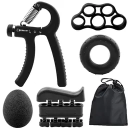 Handgriffe, 6 Teil/Set, für Fitnessstudio, Fitness, verstellbares Handgriff-Set, Kit für Finger, Unterarm, Kraft, Muskelregeneration, Handgreifer, Trainingsgerät, Trainer 230530