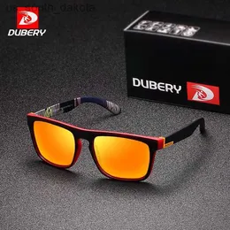 DUBERY Polarized Sunglasses Men's Aviation Driving Shades Male Sun Glasses For Men Retro Cheap Luxury Brand Designer Oculos 731 L230523