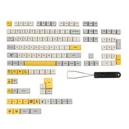 Acessórios 138 Chaves PBT Dyesub Heavy Indústria MDA CAPS CAPS PARA O teclado mecânico Chave Drop Shipping