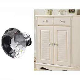 Handles Pulls Cabinet For Kitchen Furniture 30Mm Diamond Shape Design Der Knobs Delicate Crystal Glass Cupboard Pls Drop Delivery Dhhco