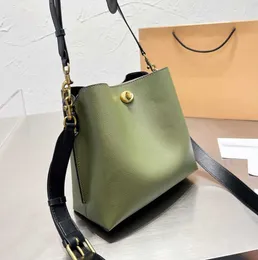 Coach charlie bucket sales bag pine green