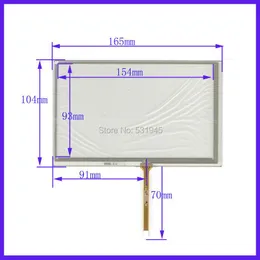 Acessórios Zhiyusun hsttpa7.1g Compatível 165mm*104mm Nova tela de toque de 7 polegadas para 7 GPS vidro 165*104 para solar GPS Touch