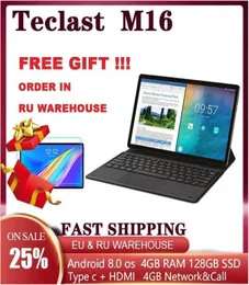 Tablet PC Teclast M16 11 6 polegadas 4G Phablet MT6797 X27 Android 8 0 1920 1080 2 6GHz Decore CPU 4GB 128GB 8 0MP 2 0MP Dual Camer249D4988876