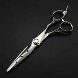 Shears professional Japan 9cr steel 6 '' upscale matte hair scissors haircut thinning barber hair cutting shears hairdressing scissors