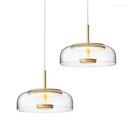 Pendelleuchten Nordic Glas Lampenschirm Lichter Leuchten Loft LED Hängelampe für Decke Küche Wohnzimmer Dekoration Innenbeleuchtung