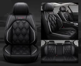 21 year Car Seat Covers full set For Sedan SUV Durable Leather Universal Five Seats Set Cushion Mats For 5 seat Seater car Fashion3702781