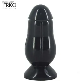 Giocattoli per adulti FRKO Streamline Plug anale Dildo Ventosa Testa tonda Giocattolo del sesso per le donne Masturbazione Flirtare Inserto Vagina Anus Promuovere l'orgasmo L230518