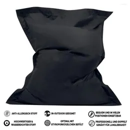 Fundas para sillas Lazy Sofa Cover Easy Care Slipcover Cómodo 100x140cm Interior Bean Bag Cama Sofá A prueba de polvo