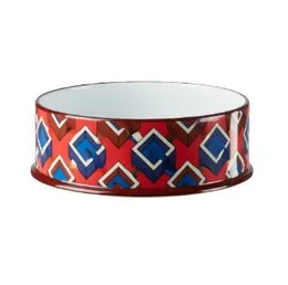 Бренд Pet Ceramic Bowl Круглый стиль собачья бассейн бассейн для собачья чаша для кошачья чаша бассейн мода без скольжения против круга