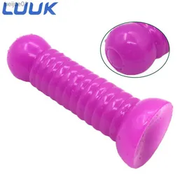 Adult Toys LUUK Big Dildo 18.5cm Caterpillar Shape Dildo With Suction Cup Sex Toys For Women Anal Plug Flirting Masturbation Products L230518