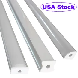 3.3FT/1M Silver LED Channel with Milky White LED Light Diffuser Shallow Design Super Wide Aluminum LED Track Extrusion for Waterproof LED Strip, V U-Shape Channel Oemled