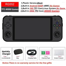 Dual System Handheld Console 4200 Retro Games 5.36 IPS Touch Screen PD Charge Android Linux Portable Game Player