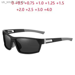 0 +0,5 +0,75 a +4,0 Óculos de sol para presbitas para esportes ao ar livre, lentes coloridas polarizadas, óculos de sol para homem L230523