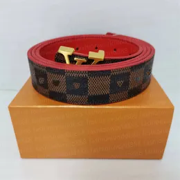 Cintura in pelle da donna classica da 95-125 cm Classica presbiopia cinture firmate da uomo di alta qualità 2,8 cm con confezione regalo