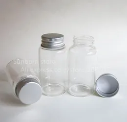 دعاوى 5 × 65 مل جودة عالية زجاجة زجاجية البورو سيليت مع غطاء الألومنيوم 65 سم مكحون حاوية زجاجية فارغة