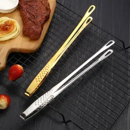 304 Stainless Steel Food Clips Fruit Bread Sushi Clip Outdoor Barbecue Steak Tongs Home Restaurant Kitchen Tools