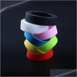 Коврики накладки Sile Insation Pad Thermos Cup Mug Mug неквалифицированная каботажная подставка для царапин -устойчивости бутылки 5595 мм защита рукава Colof Vtky207 DHHPE