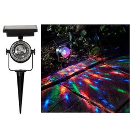 Altre forniture da giardino Lampada di proiezione rotante solare a led Lampada da giardino a luce colorata impermeabile Lampade da giardino laser Decorazione esterna Vt0330 Dro Dh8Bq