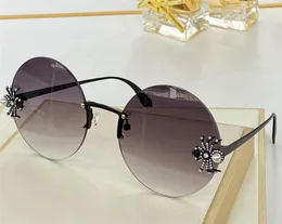 0207S New Fashion Sunglasses With UV Protection for Women Vintage Round without frame popular Top Quality Come With Case classic s3637017