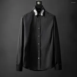 Men's Casual Shirts Men's Standard Classic Fit Solid Options No Pocket Cutaway Collar 91548