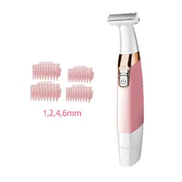 Epilator Kemei Laddningsbar dam Epilator Electric Shaver Hair Remover Kvinnor Depilador Hårborttagning för kvinnor Elektrisk Razor Lady Shaver