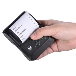 Skrivare Portable Wireless 58mm termisk kvitto Skrivare Mini USB Bill POS Mobilskrivare Support ESC/POS Print Command