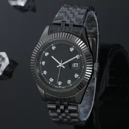 2023 Men's Sports Watch 41mm Black Dial Automatic Mechanical Fashion Classic Style Two digit Time Precision Steel Band Ceramic Ring Waterproof Luminous Wristwatch