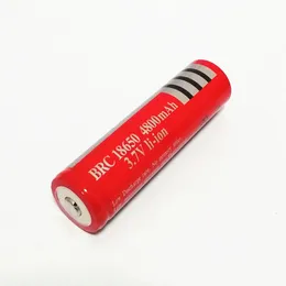 عالي الجودة 18650 4800mAh لونها أحمر /بطارية ليثيوم مدببة يمكن استخدامها في مصباح يدوي مشرق ومنتجات إلكترونية أخرى