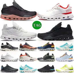 Running Shoes for Men Women on cloud Cloudnova form Undyed Triple Black White Grey Sky Blue Terracotta Forest mens trainers Lifestyle sports sneakers