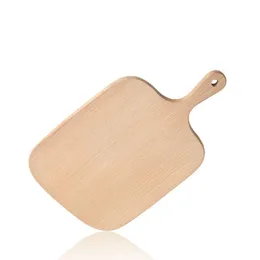 Chopping Blocks Kitchen Beech Ruttle Board Chop Chop Block Bolo Plato Servando bandejas de madeira Pão de madeira Sushi Bandeja Ferramenta de cozimento DHCB7