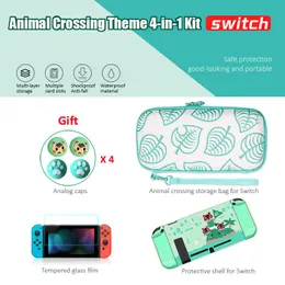 Taschen Neue Animal Crossing Aufbewahrungstasche und Schutzschale für Nintendo Switch Tragbare Tragetasche NSSwitch Konsole Spielzubehör