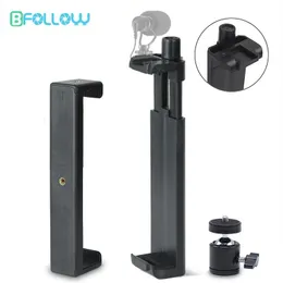 Monopods Bfollow Tablet Big Holder с 1/4 "женской женской для iPad Pro 12,9" 11 "Air Mini Stand Strip Leatrod Samsung Huawei xiaomi Bracket