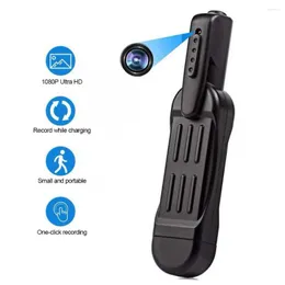 Camcorders Mini Pen Camera Full HD 1080P Infrared Night Version Car DVR Pocket Clip Voice Video Recording Micro