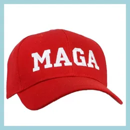 Party Hats Maga broderi Hat Trump 2024 Baseball Cap Delivery Home Garden Festive Supplies DHBDS