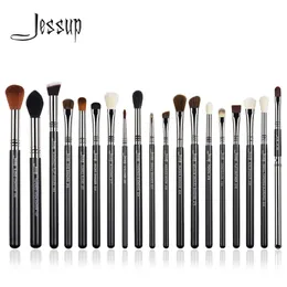 Tools Jessup T131 set 19 pcs Makeup Brushes Set Cosmetic tools Beauty Make up Brush Eyeliner Concealer Lip Pencil Black